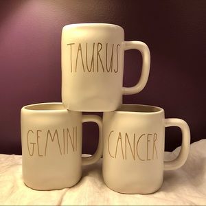 YOU PICK! {Rae Dunn} Mug: TAURUS, GEMINI, CANCER